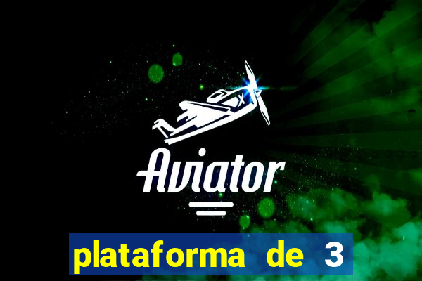 plataforma de 3 reais link